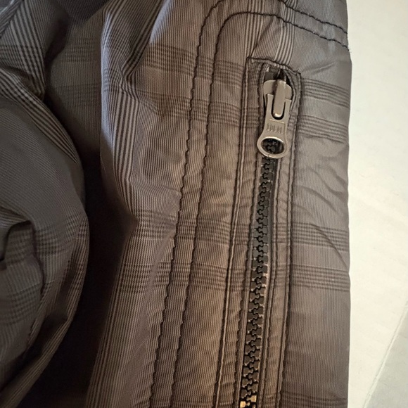 Express Men's Gray Plaid Lightweight Jacket Small - Picture 5 of 11